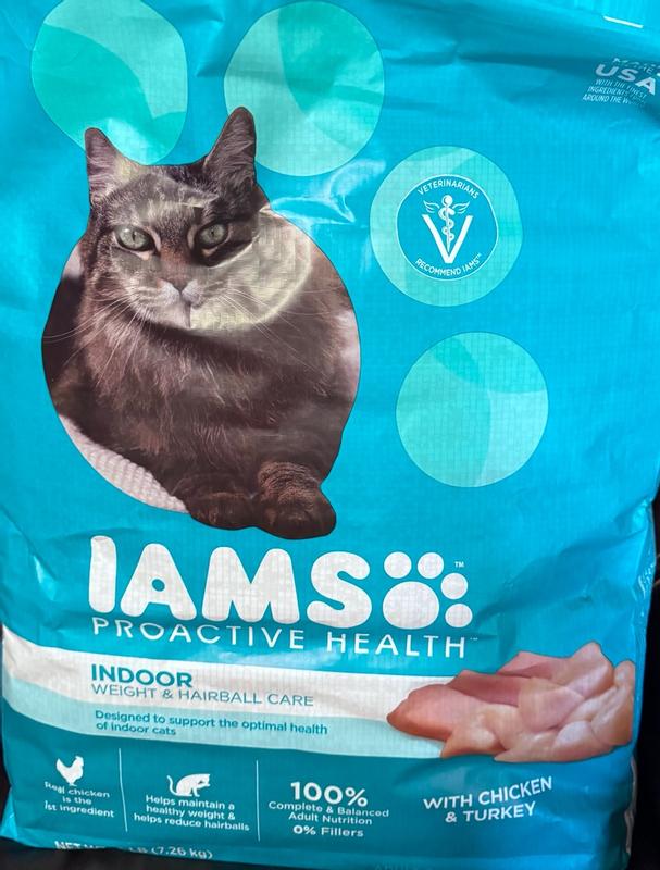 IAMS PROACTIVE HEALTH Indoor Weight Control Hairball Care Adult