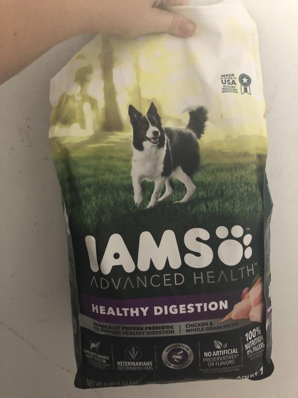 IAMS ADVANCED HEALTH Adult Healthy Digestion Dry Dog Food with