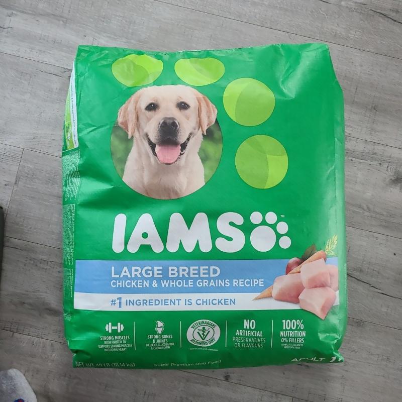 IAMS PROACTIVE HEALTH Large Breed Adult Dry Dog Food with Real