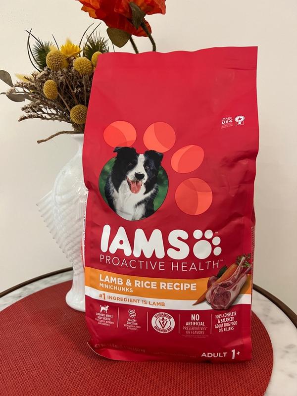 Iams lamb and outlet rice dog food ingredients