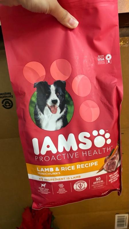 IAMS MINICHUNKS LAMB RICE