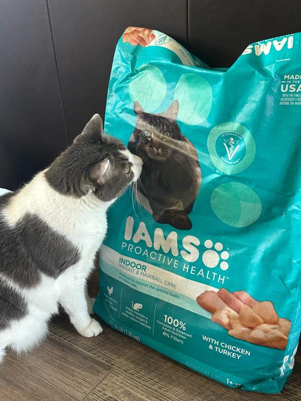 IAMS Proactive Health Indoor Weight Hairball Care Adult Cat Food