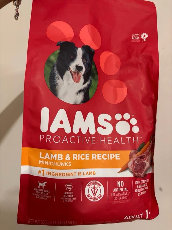 IAMS MINICHUNKS LAMB RICE