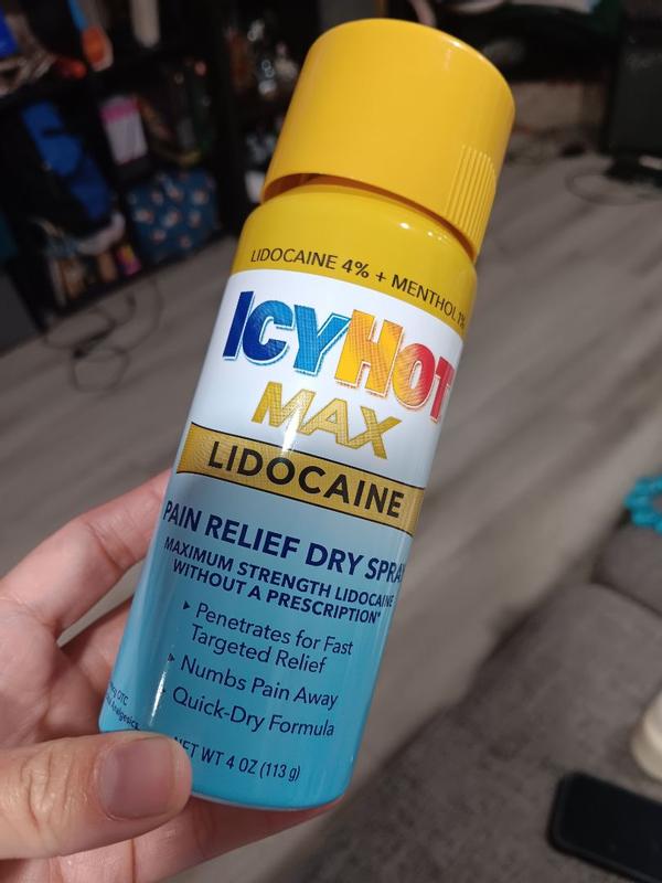 Icy Hot® Lidocaine Dry Spray