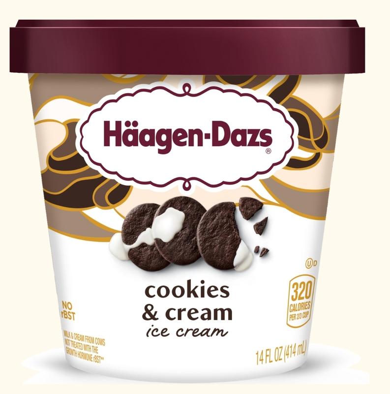 Haagen-Dazs Ice Cream Cookies & Cream, 14 oz | Meijer