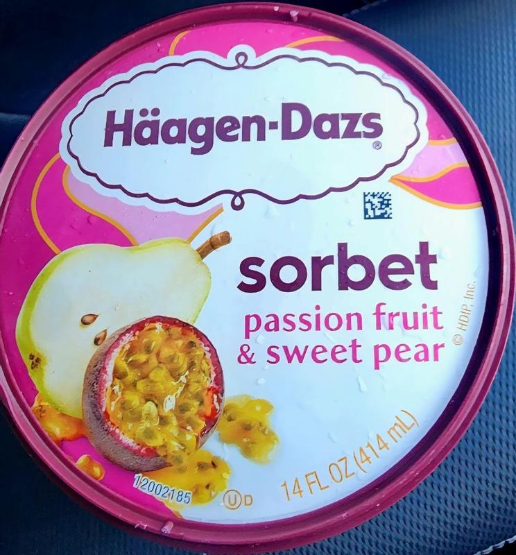 Passion Fruit & Sweet Pear Sorbet | Official Häagen-Dazs®