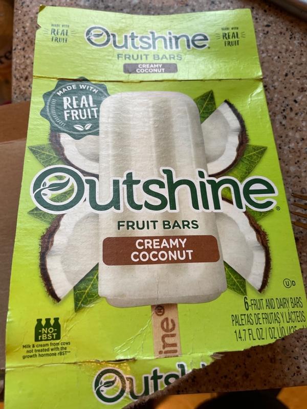 outshine coconut fruit bars