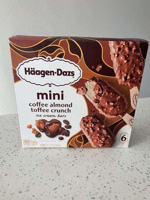 HAGARENTEN Collaboration Cafe キンブリー Mini Coffee Almond Toffee Crunch Ice Cream Bars | Häagen-Dazs®