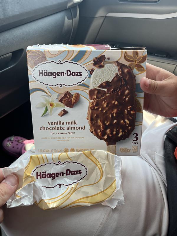 Haagen Dazs Vanilla Milk Chocolate Almond Bars Gluten Free Popular ...