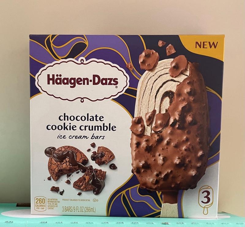 Buy Haagen Dazs Chocolate Cookie Crumble Ice Cream Bars, 3 Count