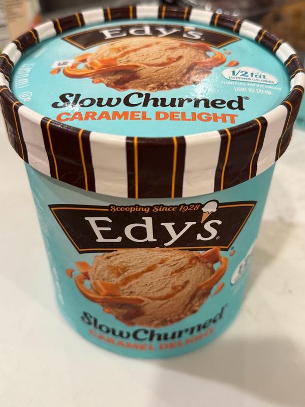 Buy Edy'S/Dreyer'S Slow Churned Caramel Delight Light Ice Cream