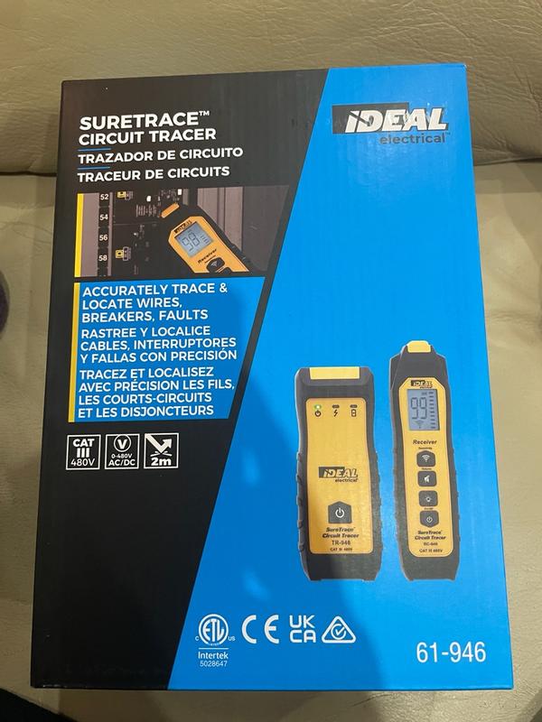 IDEAL SureTrace OLED Display Circuit tracer Specialty meter 0.5 Amp 480 ...