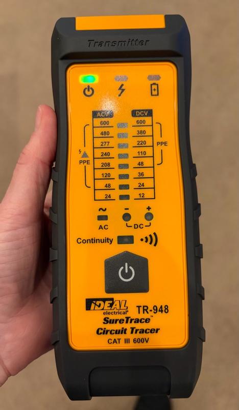 IDEAL SureTrace OLED Display Circuit tracer Specialty meter 0.5 Amp 600 ...