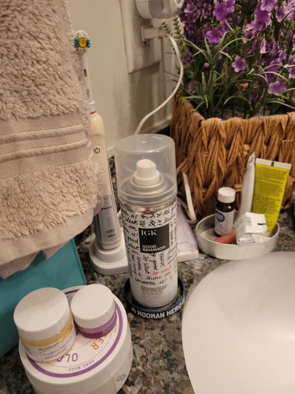 Customer photo for "IGK GOOD BEHAVIOR SPRAY 👏 👌"
