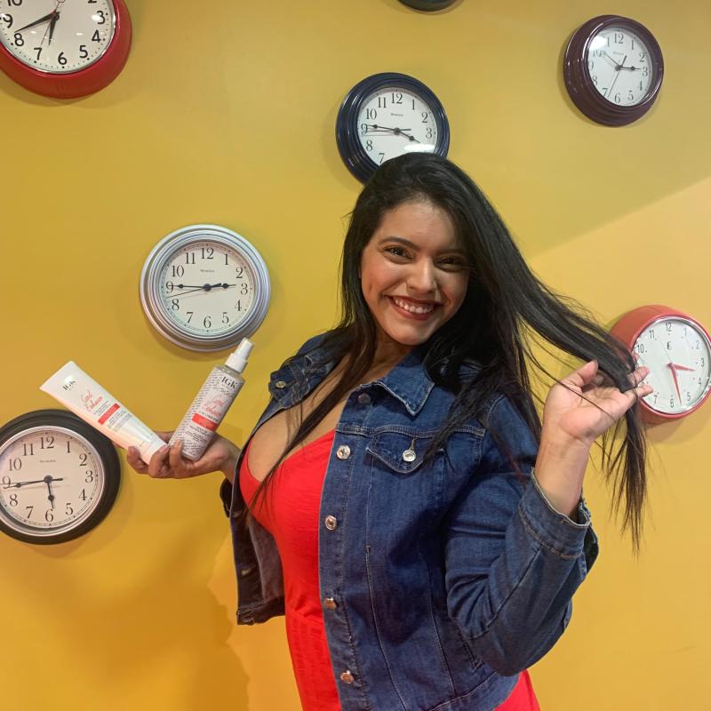 No time for frizz and extreme softness