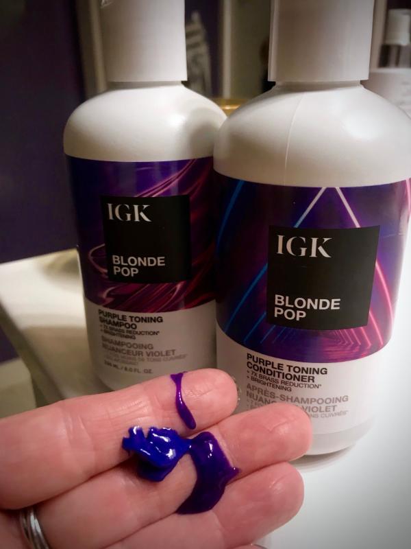 Balances my blonde color beautifully...AND it's cruelty-free!