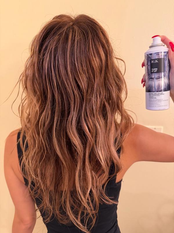 Customer photo for "Natural looking volume"