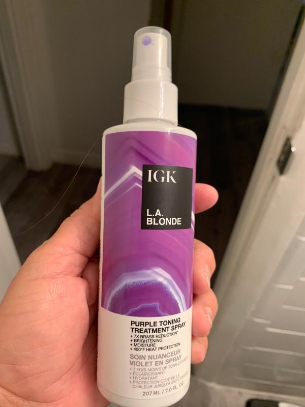 Reduce Blonde Brassiness