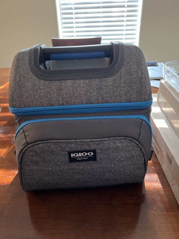 Igloo 16-Can Softsided Insulated Lunch Box Gripper Cooler Bags