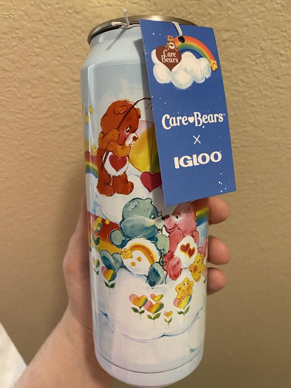 NEW Igloo Care Bears 16 oz Tumbler Stainless Steel Cooler Can Lid