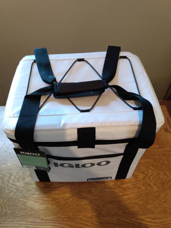 Igloo Marine Ultra Square Cooler Bag, White/Black