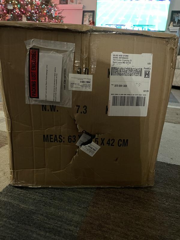 Photo submitted with review of product