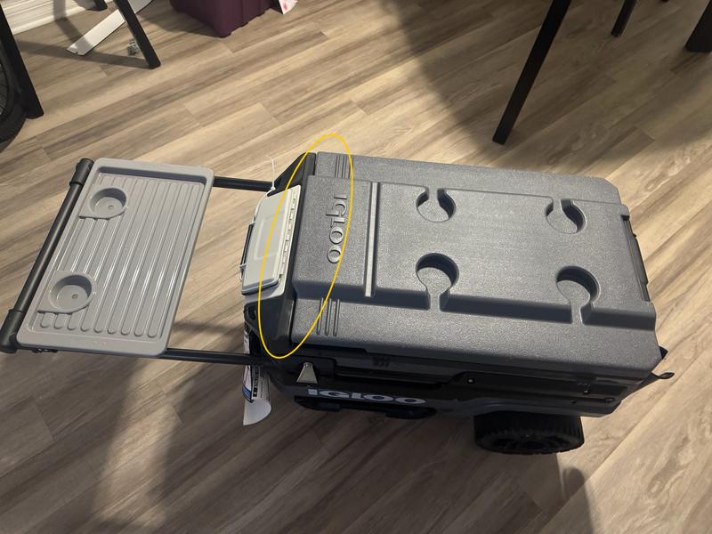 Photo submitted with review of product