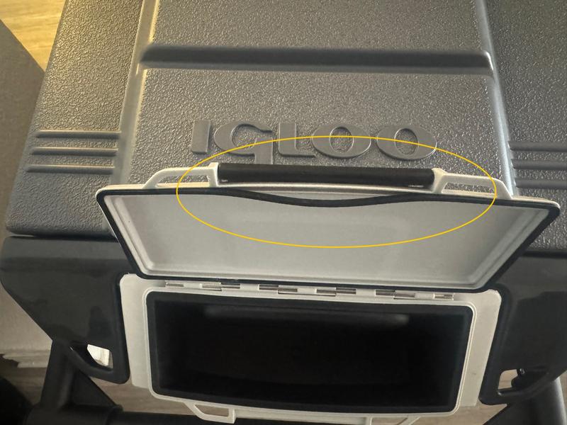 Photo submitted with review of product