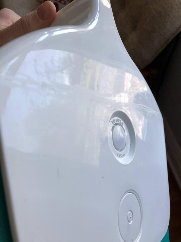 Photo submitted with review of product