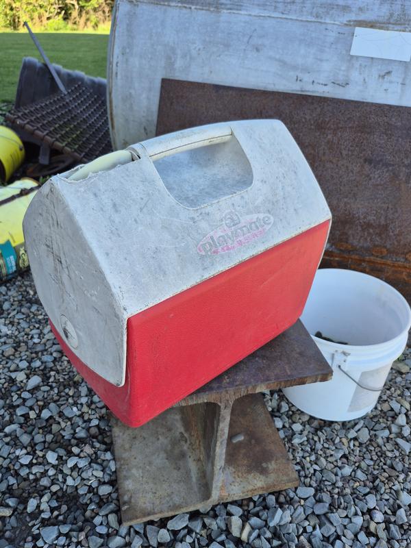 Old cooler ready to retire.