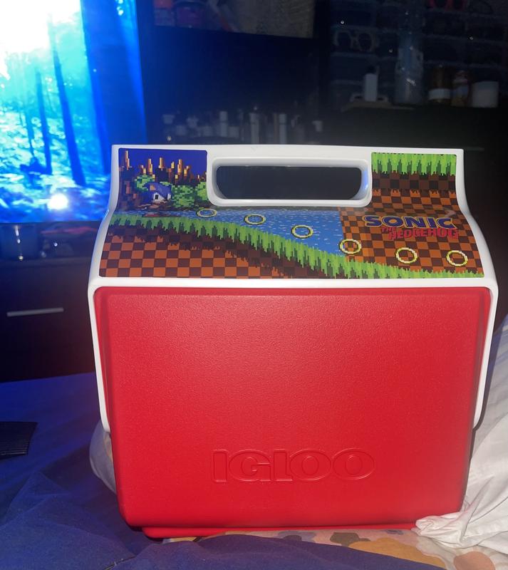 Igloo Coolers | Sonic The Hedgehog Green Hill Zone Little Playmate 7 qt Cooler