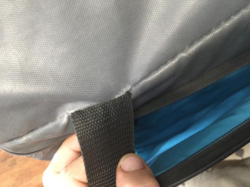 Other handle starting to come apart at the seem