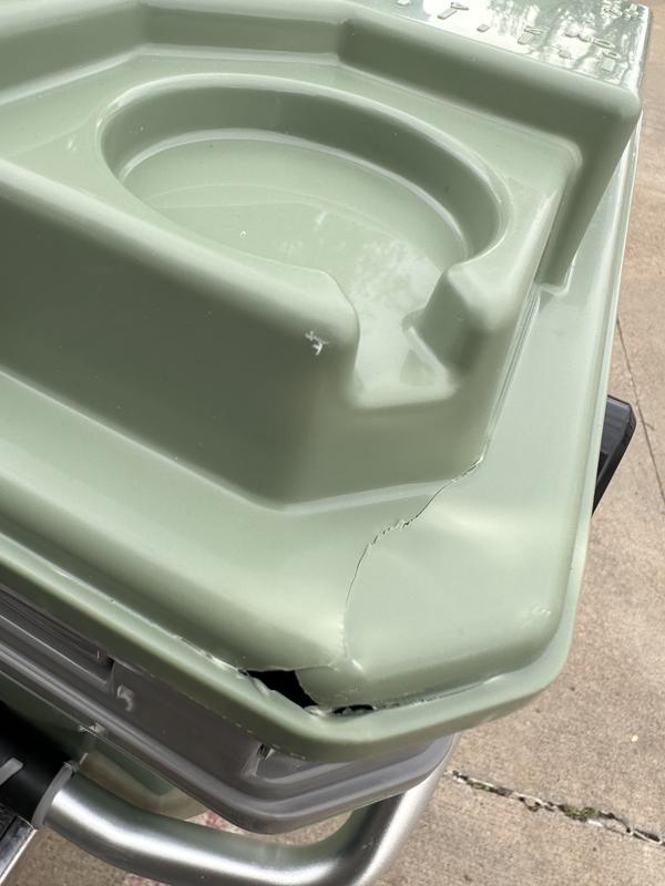 Photo submitted with review of product