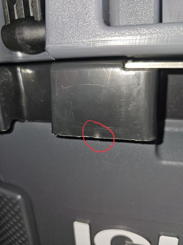 Photo submitted with review of product