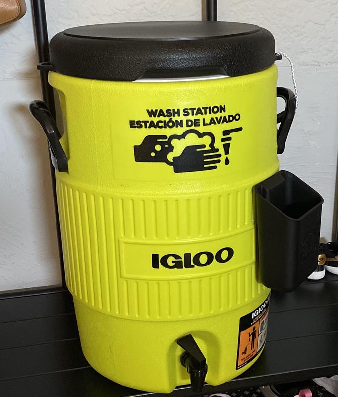 Igloo 5 Gallon Yellow Insulated Beverage Dispenser / Portable