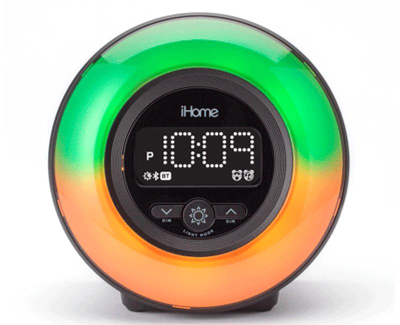 Ihome Ib295 Bluetooth Color Changing Fm Alarm Clock Radio