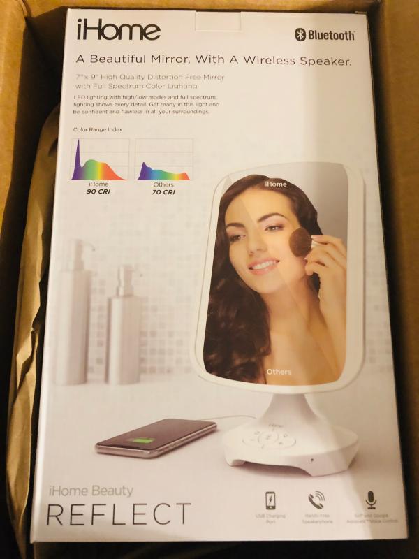 ihome beautiful mirror