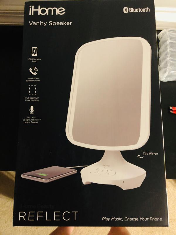 ihome vanity speaker reflect