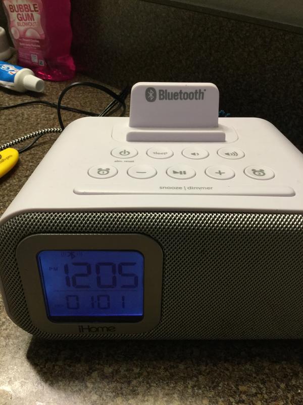 iHome® iBT22 Bluetooth® Dual Alarm Clock Bed Bath & Beyond