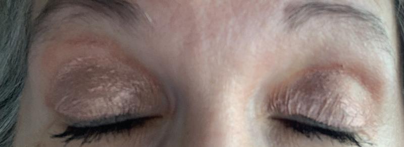 Customer photo for "patchy terrible formula, inconsistent application and easy to break applicators"