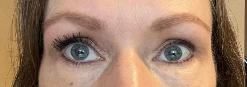 Customer photo for "Adds volume and length"