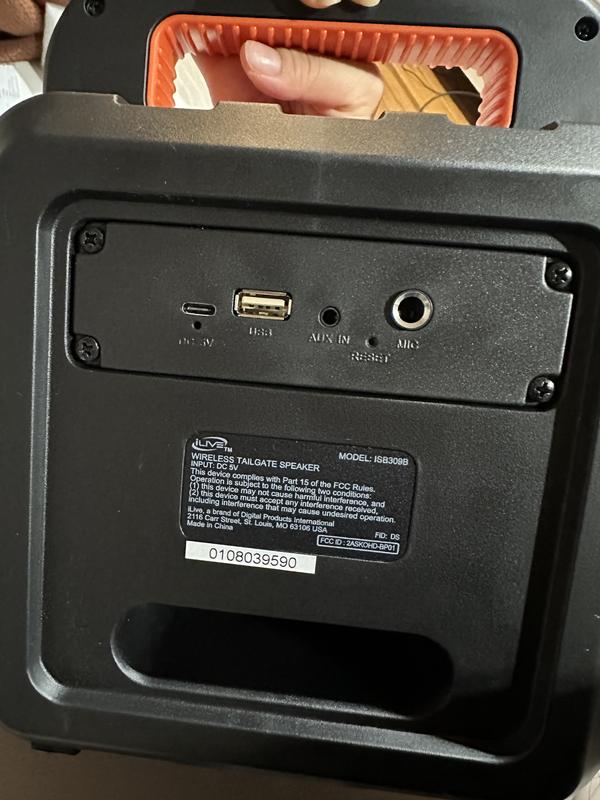 Photo submitted with review of product