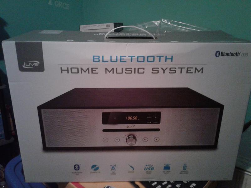 iLive Bluetooth Home Music System (IHB340B)