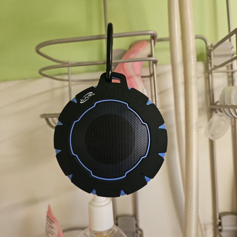 iLive ISBW157 Bluetooth Speaker 3.9 H x 1.2 W x 3.7 D BlackGray