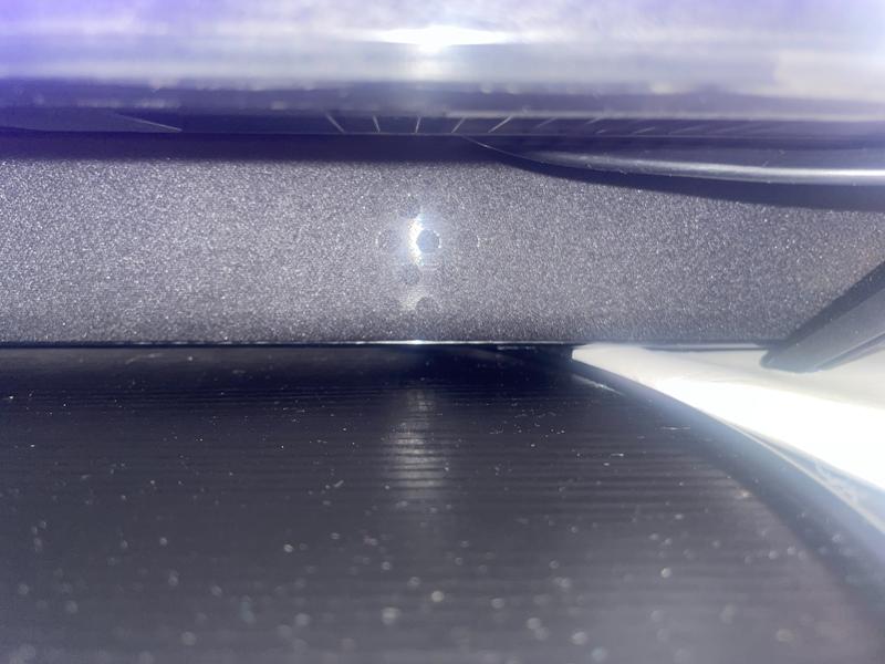 My 32in Bluetooth soundbar under my tv