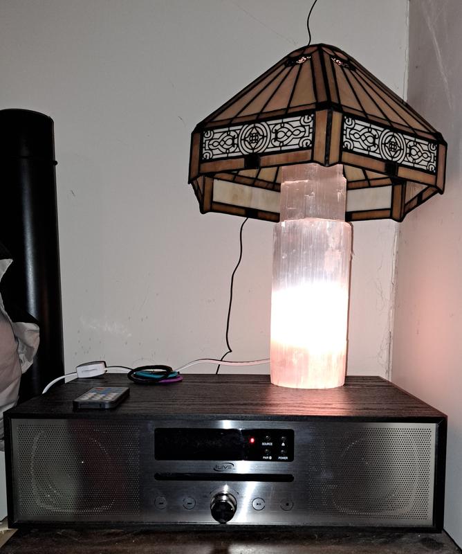 Fits on the night stand