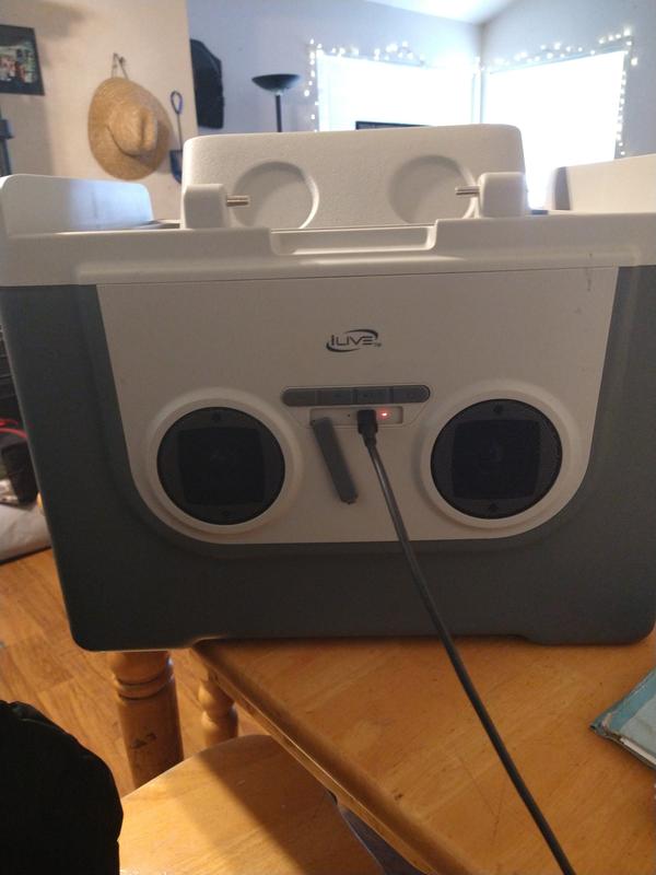 Photo submitted with review of product