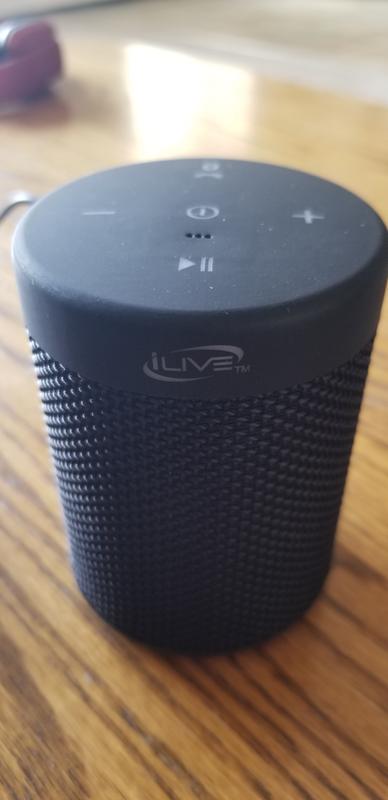 ilive audio waterproof fabric wireless speaker