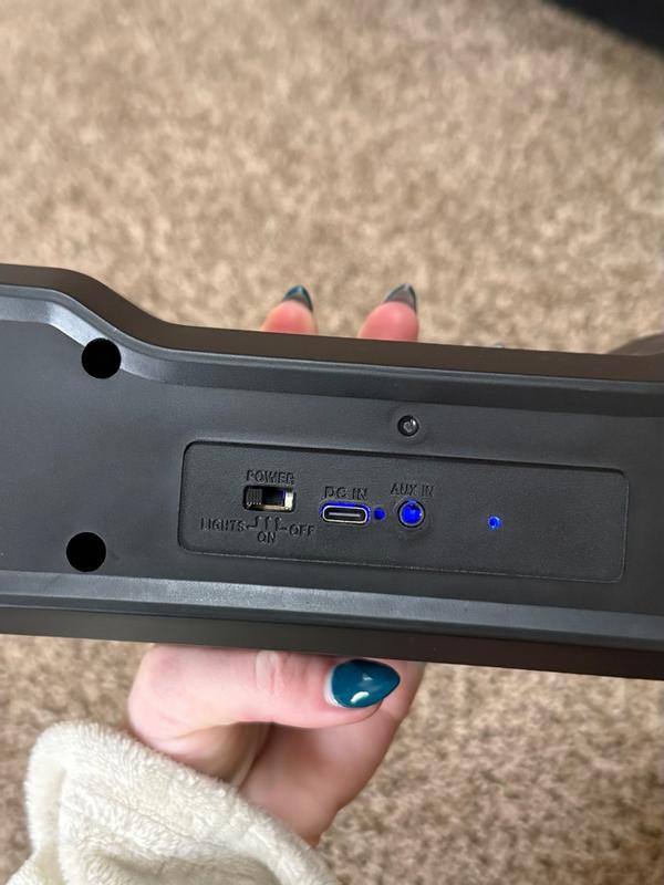 Photo submitted with review of product