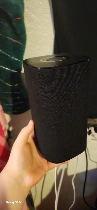 iLive Wireless Portable Fabric Speaker, ISB180B, Black 